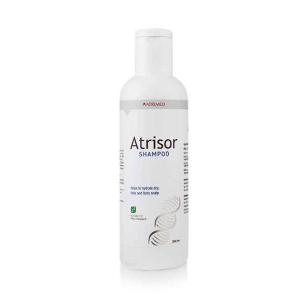Reduce the dryness, itch and flakes on scalp with Atrisor Shampoo