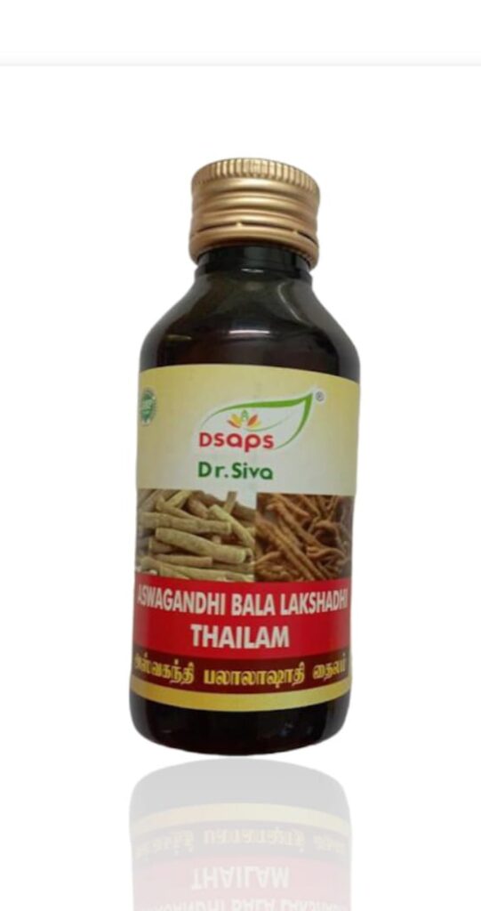 ASWAGANDHI BALA LAKSHADI THAILAM - AYUSHBUY