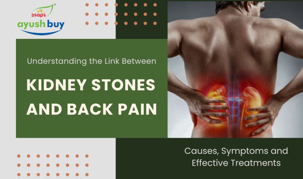 connection between kidney stones and back pain