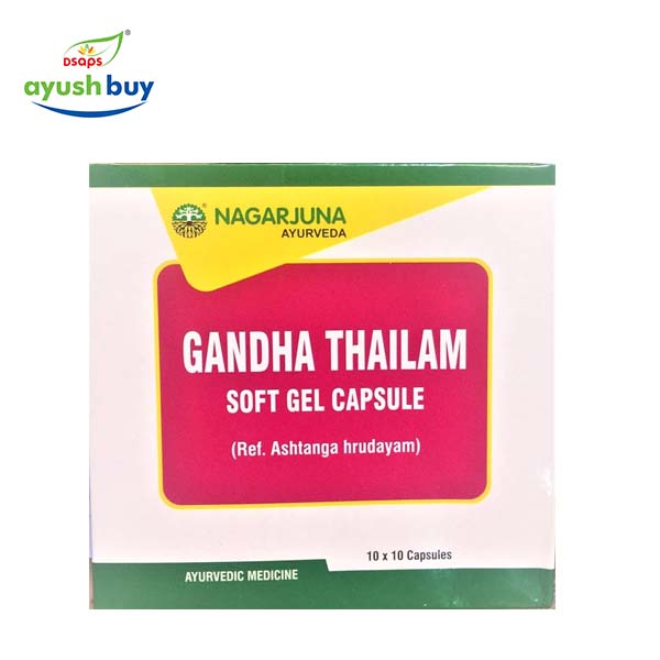 Gandha Thailam Soft Gel Capsule